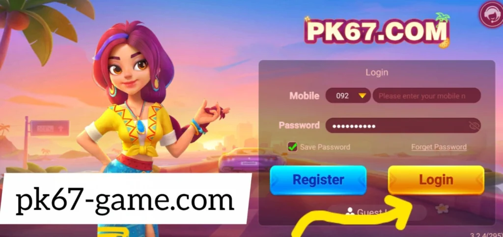 PK67 Game Login